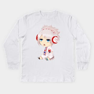 Chibi assasin Kids Long Sleeve T-Shirt